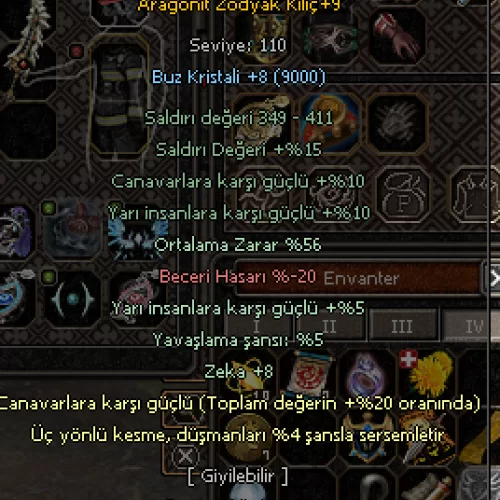  YOHARA 8 LEVEL B.SİLAH SURA VE YANCI HESAP